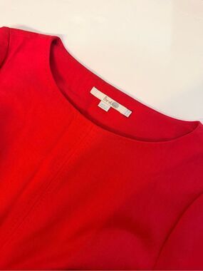 Boden Red Midi Dress